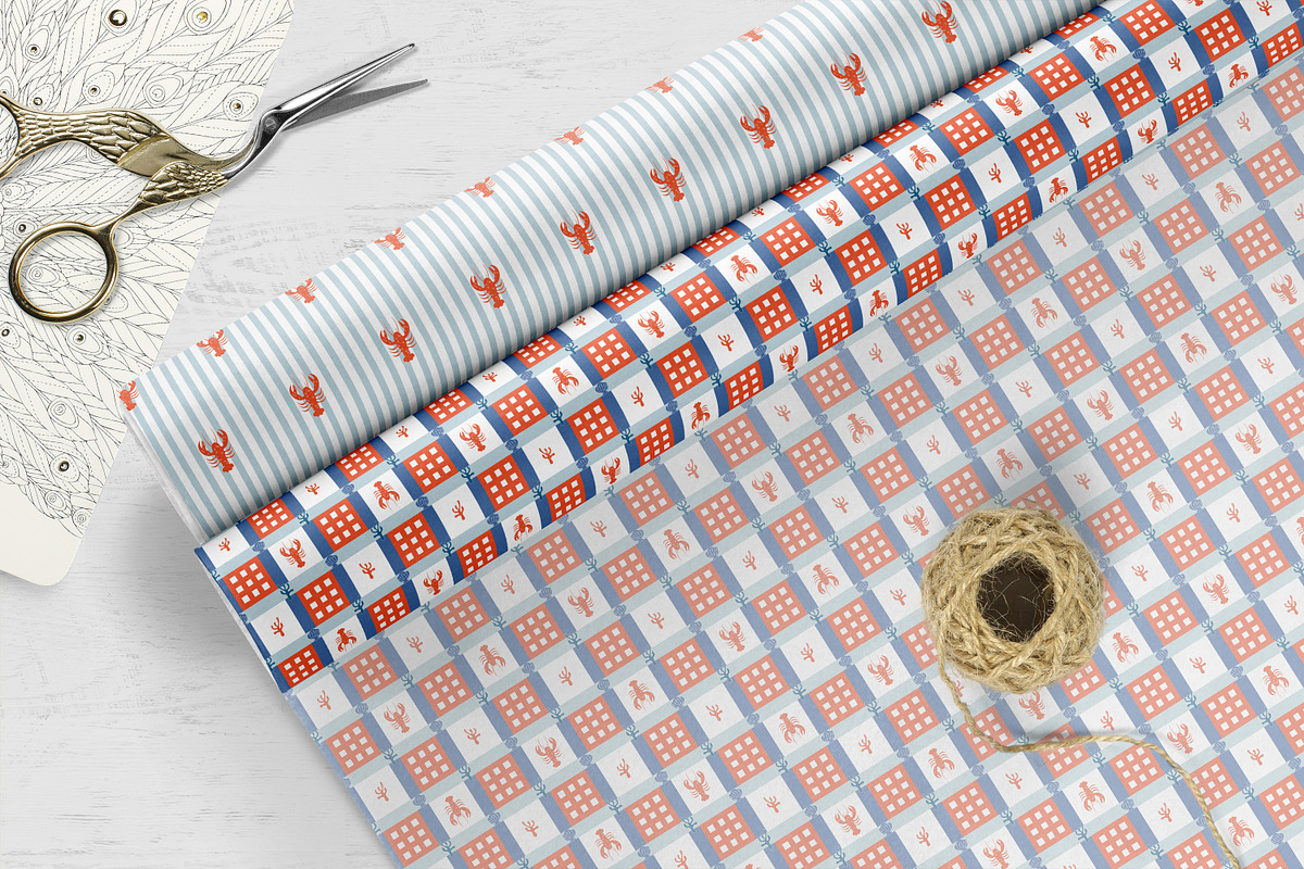 Scandinavian Kids Seamless Patterns, a Pattern Graphic by Oksana Dovhopol Art (Photo 14 of 15)