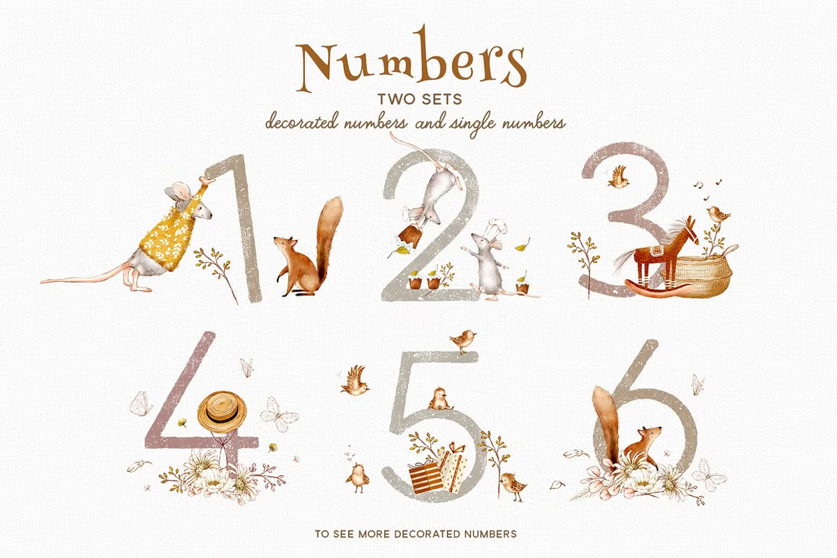 Four Seasons Animals Bundle, an Animal Illustration by TL Design (Photo 11 of 27)