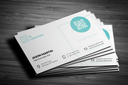 Creative Blue Business Card, a Business Card Template by bouncy (Thumbnail 1 of 2)