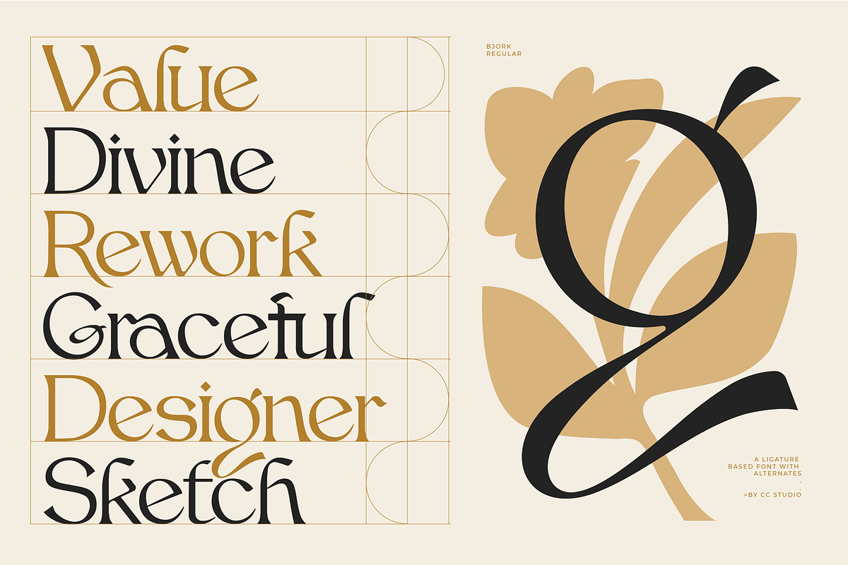 Bjork Serif, a Serif Font by CCS-Type.com (Photo 25 of 30)