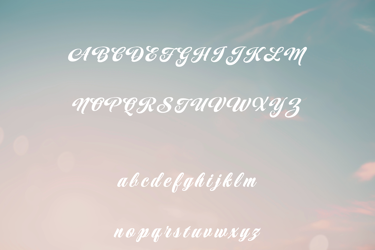Hueman | Script Font, a Script Font by Creative Foundry (Photo 7 of 8)