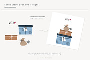GIFT BOXES. Bundle, an Object Illustration by Sasha Moryeva (Thumbnail 6 of 9)