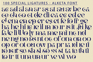 Alketa Nature Font