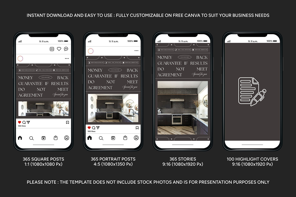 Interior Social Media Template, a Social Media Template by Kalubuak (Photo 2 of 10)