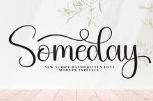 Someday | Script Font