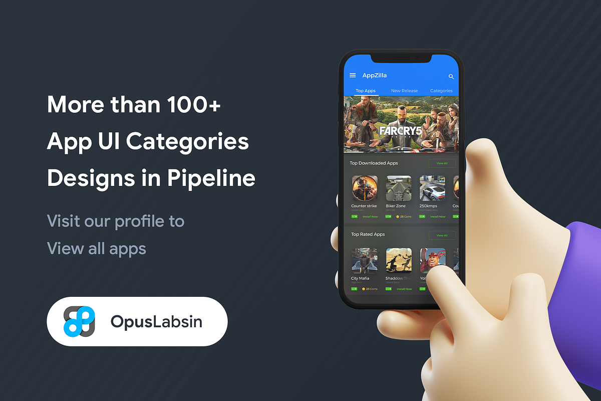App Store UI kit | AppZilla