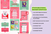 Christmas & New Year Email Templates, an Email Template by The Pixel Palace (Thumbnail 2 of 7)