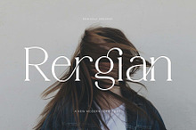 Rergian - A New Moderen Serif Font