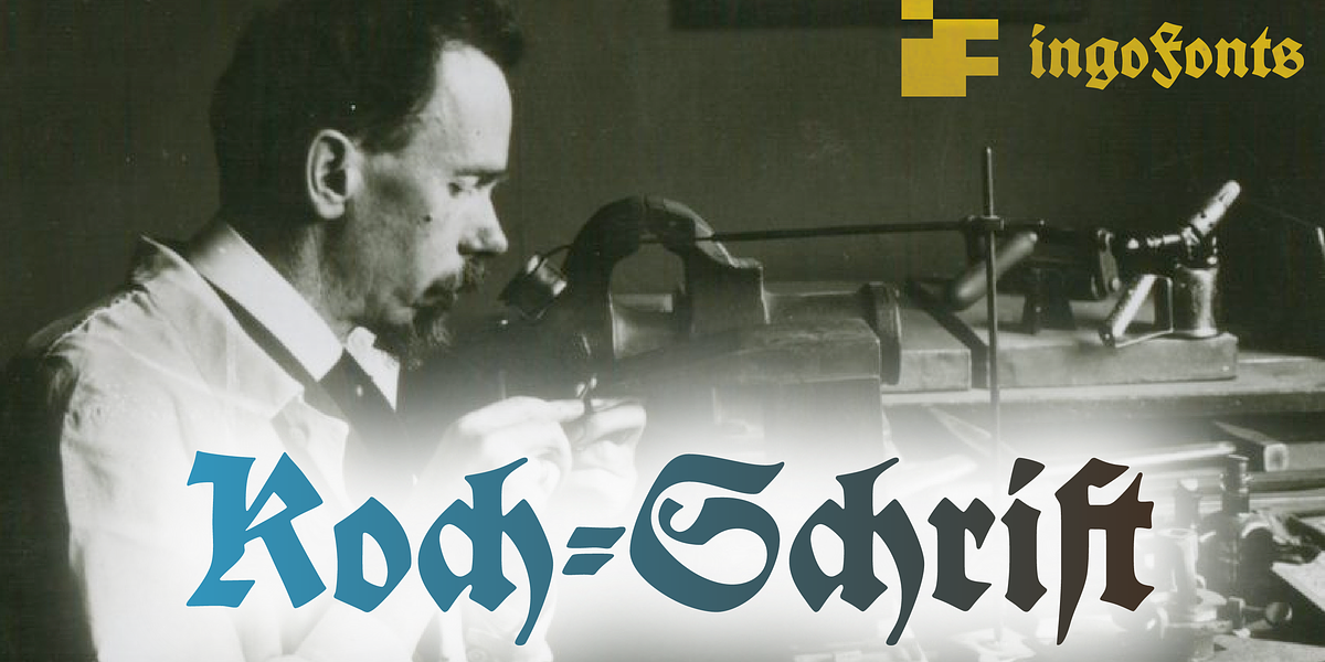 Koch Schrift, a Blackletter Font by ingoFonts (Photo 1 of 10)