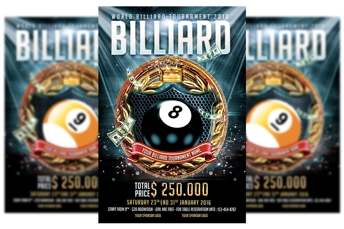 Sport Bundle - 5 in 1, a Flyer Template by imadeDesign (Photo 1 of 5)