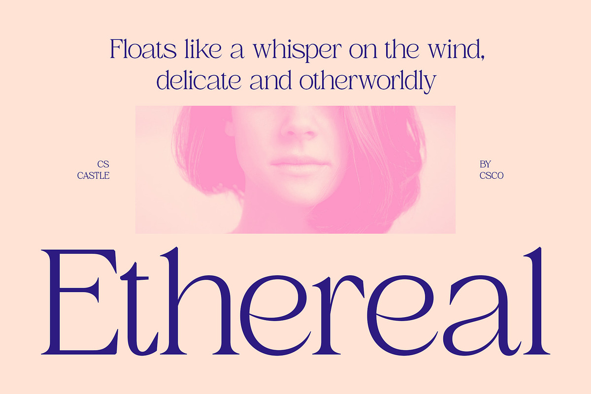 CS Castle – Elegant Font, a Serif Font by Craft Supply Co. (Photo 2 of 8)