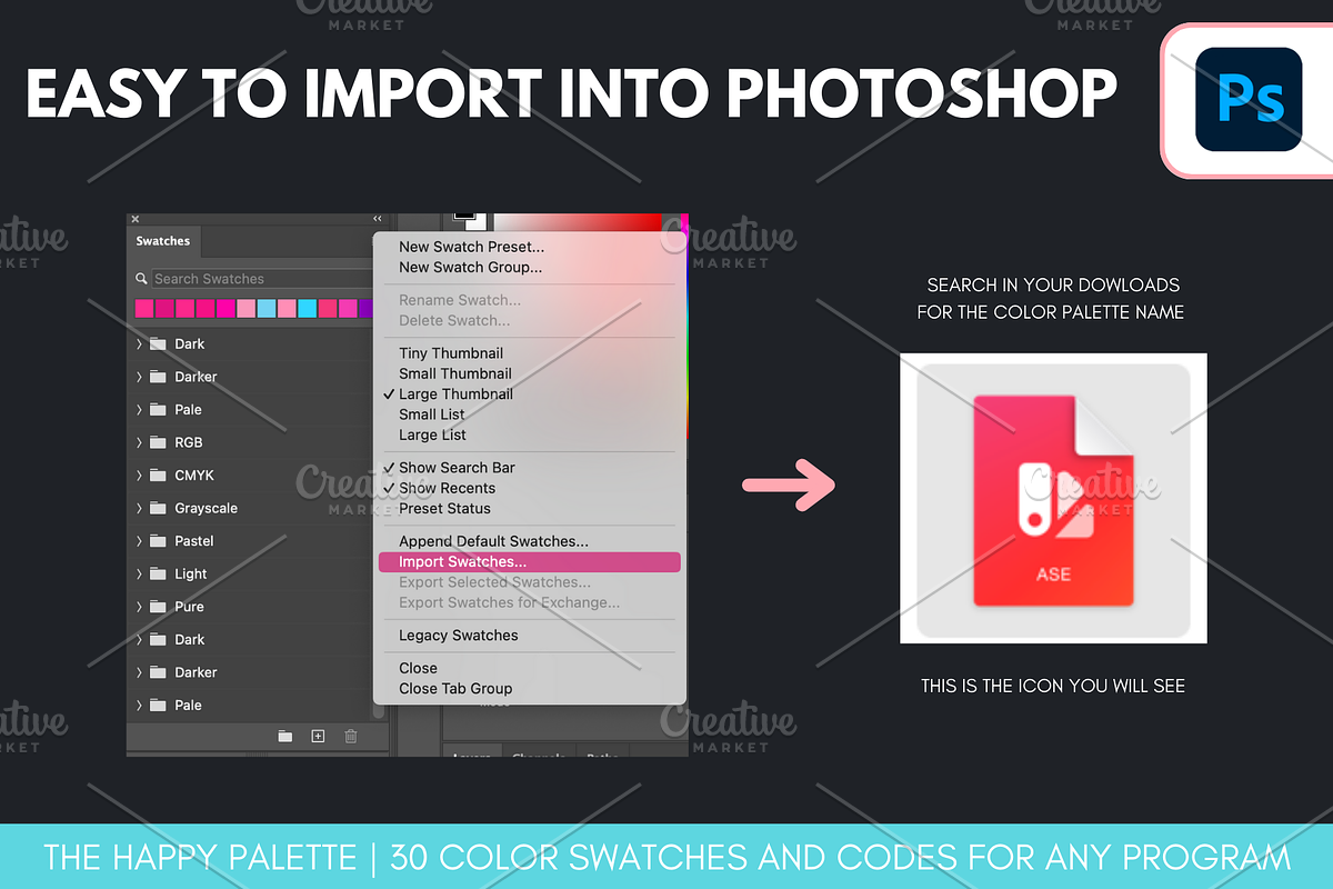 Kawaii Color Palette, a Palette Add-On by The Happy Palette (Photo 3 of 6)