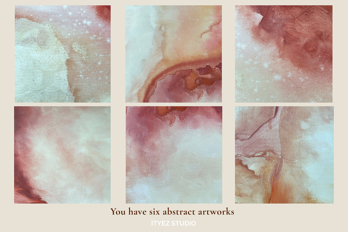 Soft Modern Abstract Artwork, a Texture Illustration by Ityez Studio (Photo 3 of 12)