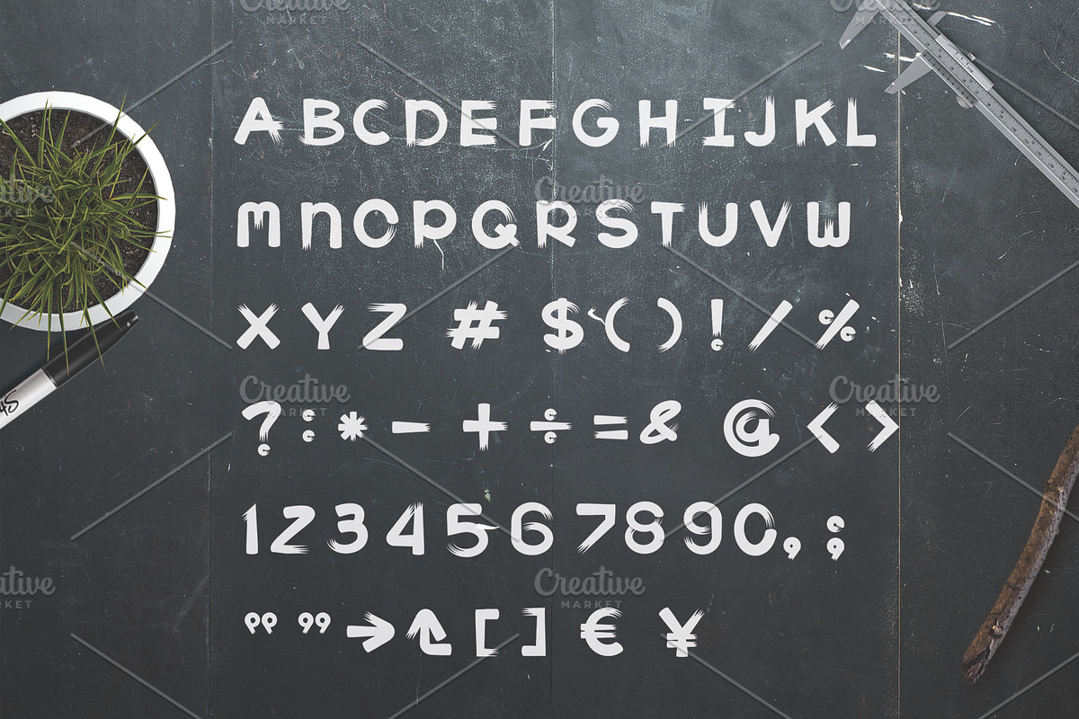 Fussy-Fox Font preview 2