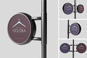 Realistic Signage Mockup PSD, an Advertising Mockup by MA-KING_ART (Thumbnail 1 of 5)