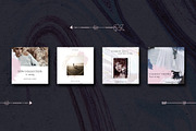 ANIMATED Instagram Posts-Boho chic, a Social Media Template by CreativeFolks (Thumbnail 4 of 7)