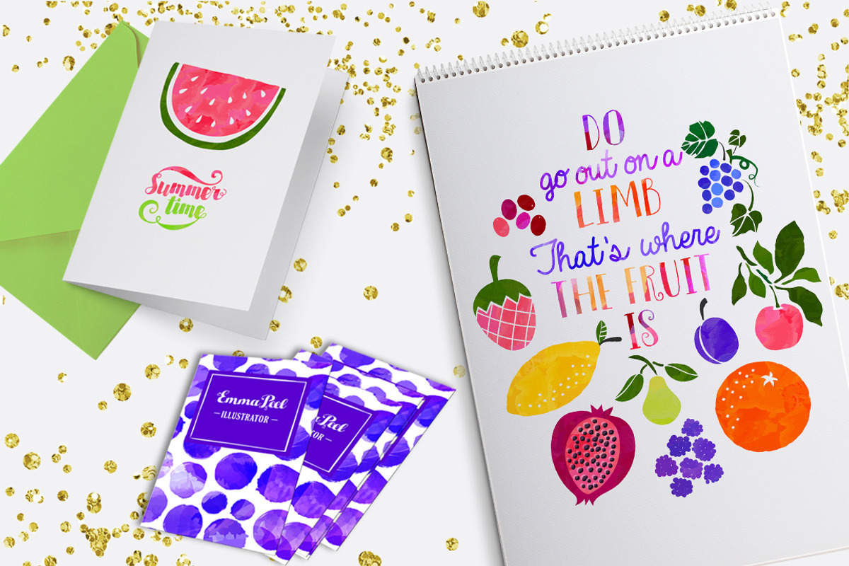 $10 Off Vector Watercolor Kit, a Texture Graphic by a Blond Moment (Photo 2 of 6)
