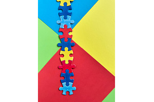 Autism World Awareness Day, colorful, a Photo by tilialucida