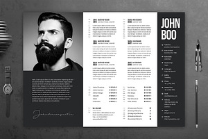 Resume CV Template 52