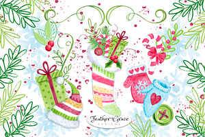 Watercolor Christmas