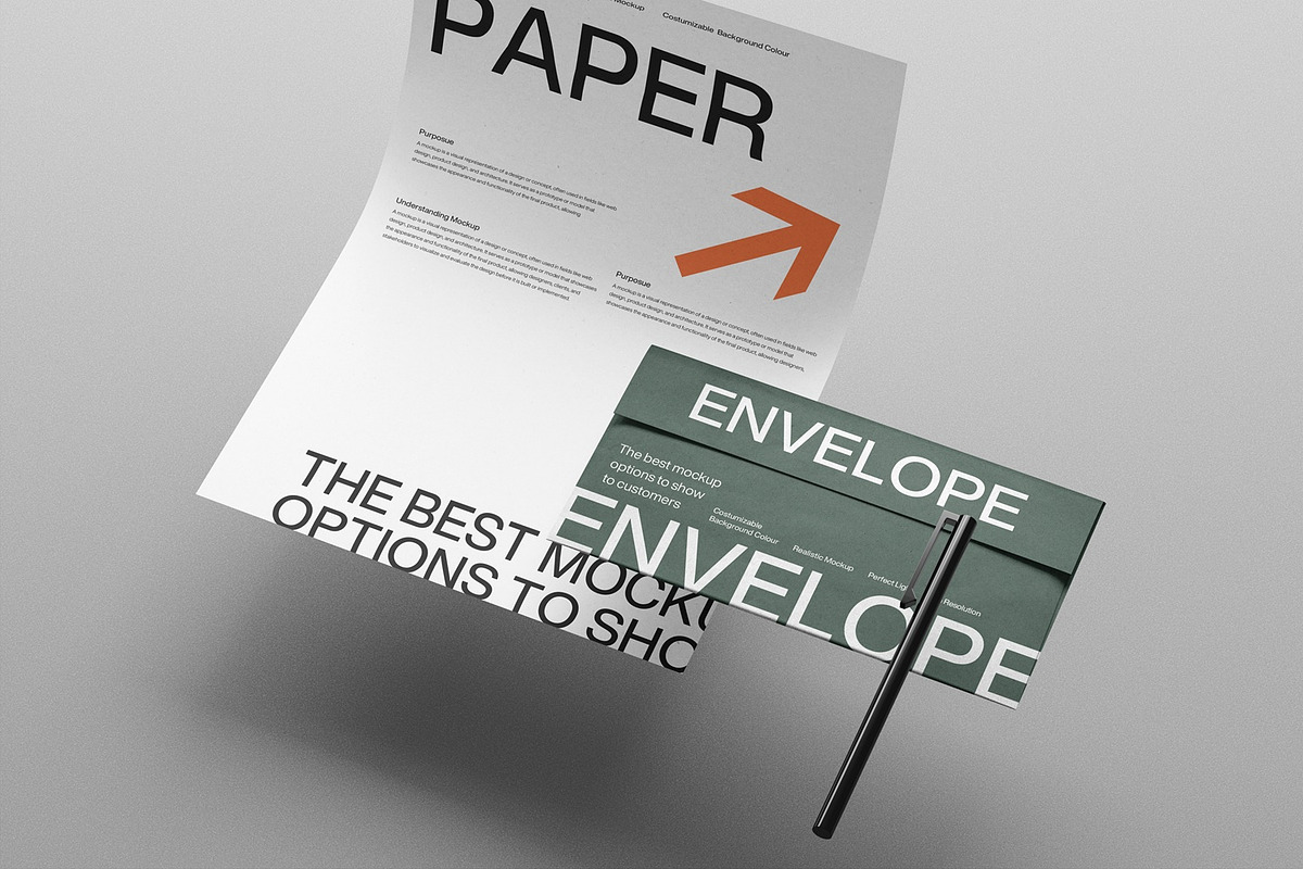 Modern Branding Guidelines Mockup, an Advertising Mockup by East Gallery (Photo 8 of 15)