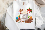 Christmas Cocoa PNG, an Illustration by Black Bird Studio (Thumbnail 2 of 4)