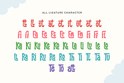 Rainbow Theory Playful Display Font, a Sans Serif Font by Bluestype Studio (Thumbnail 6 of 7)