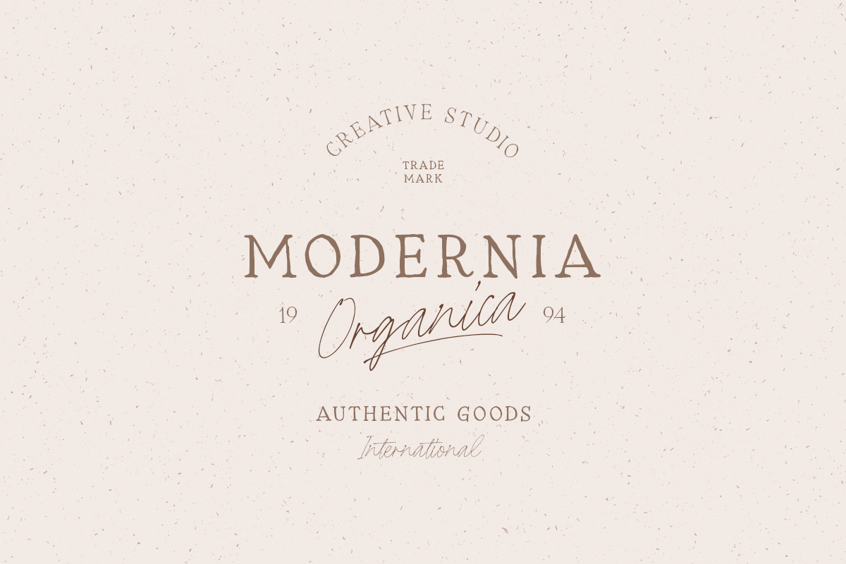 Etania & Ezra - Organic Font Duo, a Script Font by Sarid Ezra (Photo 9 of 12)