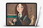 Magic Textures brushes for Procreate, a Brush Add-On by BocadebraShop (Thumbnail 6 of 6)