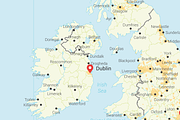 Map of the United Kingdom & Ireland, an Illustration by Vector Maps (Thumbnail 3 of 4)