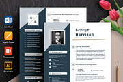 Resume Cv Template Word Apple Pages, a Resume Template by Tbunny (Thumbnail 1 of 7)
