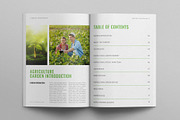 Agriculture Garden Brochure Template, a Brochure Template by E-Type (Thumbnail 2 of 7)