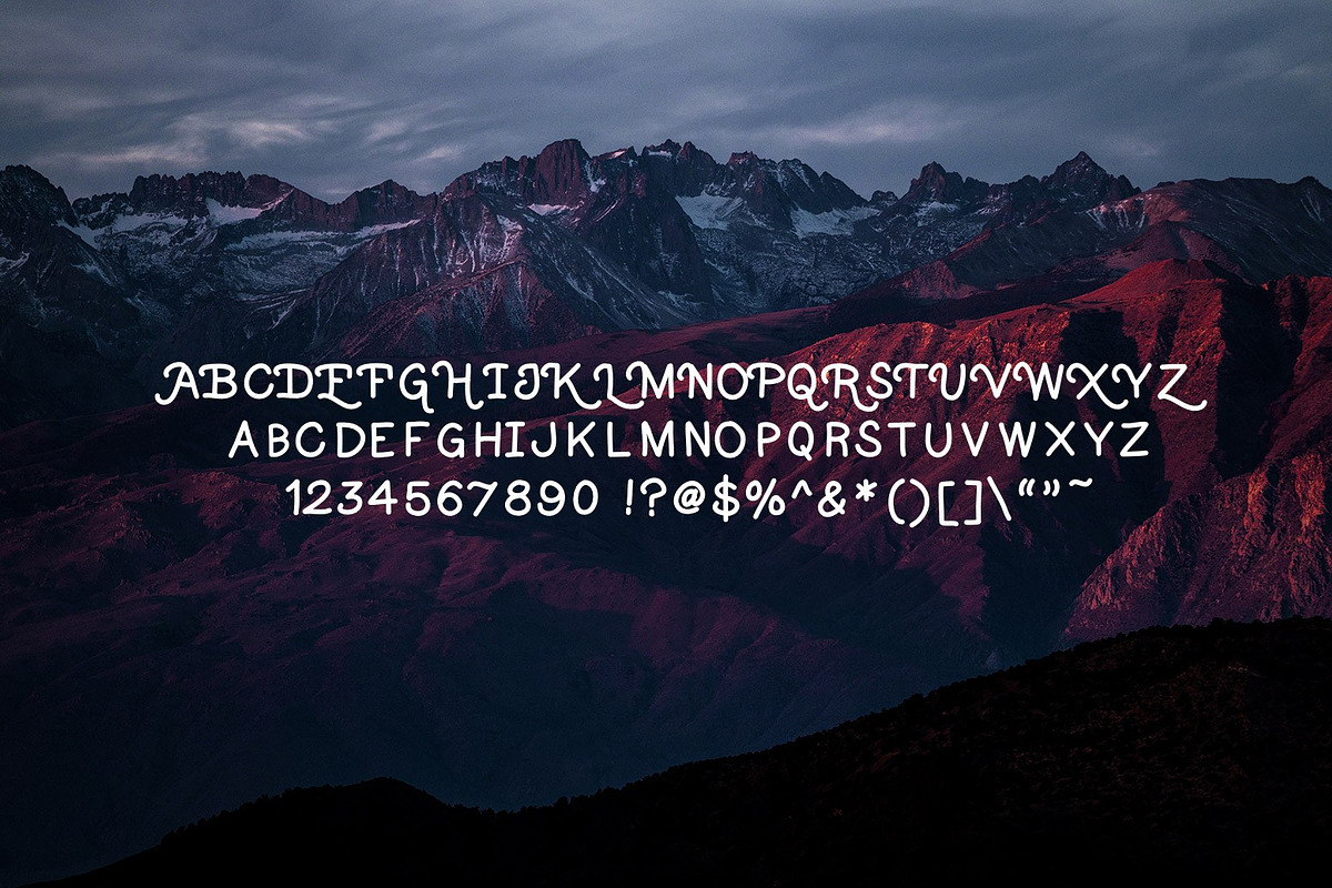 Runaway - Handwritten Font preview 2
