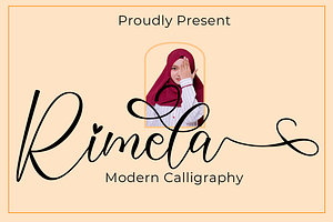 Rimela Script Calligraphy