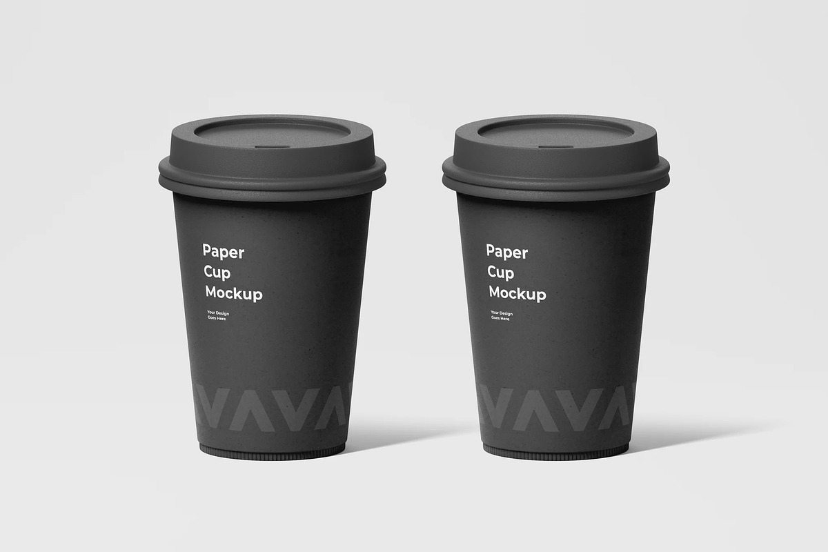 Paper Cup Mockup, a Cups & Container Mockup by zpackcreative (Photo 1 of 4)