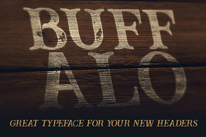 Buffalo Typeface