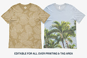 Bella 3650 Short Sleeve Tee Mockups, a Shirt Mockup by GraphicHero (Thumbnail 9 of 9)