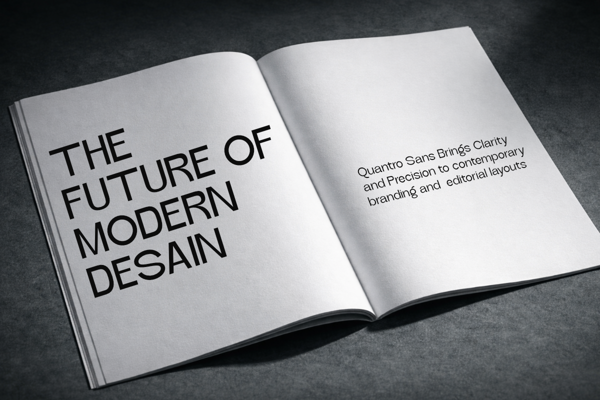 Quantro Sans – Modern Geometric Type, a Sans Serif Font by Muksal Creative (Photo 8 of 10)