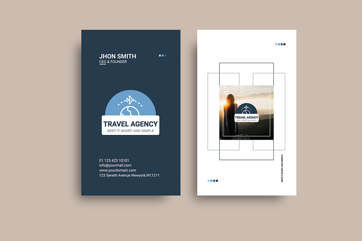 100 Business Card Template Bundle, a Business Card Template by Smashing_Studio (Photo 42 of 80)