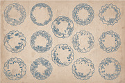 Hand Drawn Wreaths and Frames, an Object Graphic by Mr Vintage (Thumbnail 2 of 4)