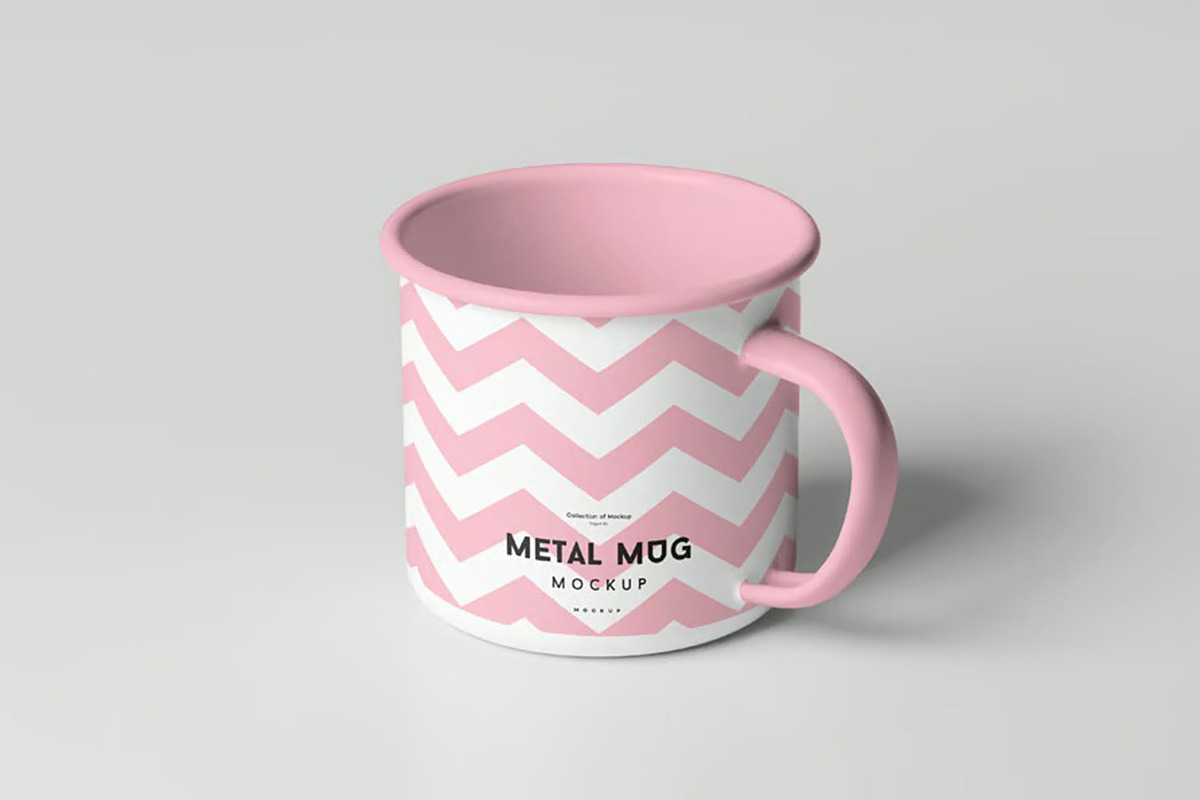 Metal Mug Mock-up, a Cups & Container Mockup by zippypixelstudio (Photo 16 of 16)