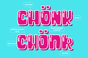 Cheeky Bite Chunky Layered Font, a Font by Amber Nest Design (Thumbnail 6 of 10)