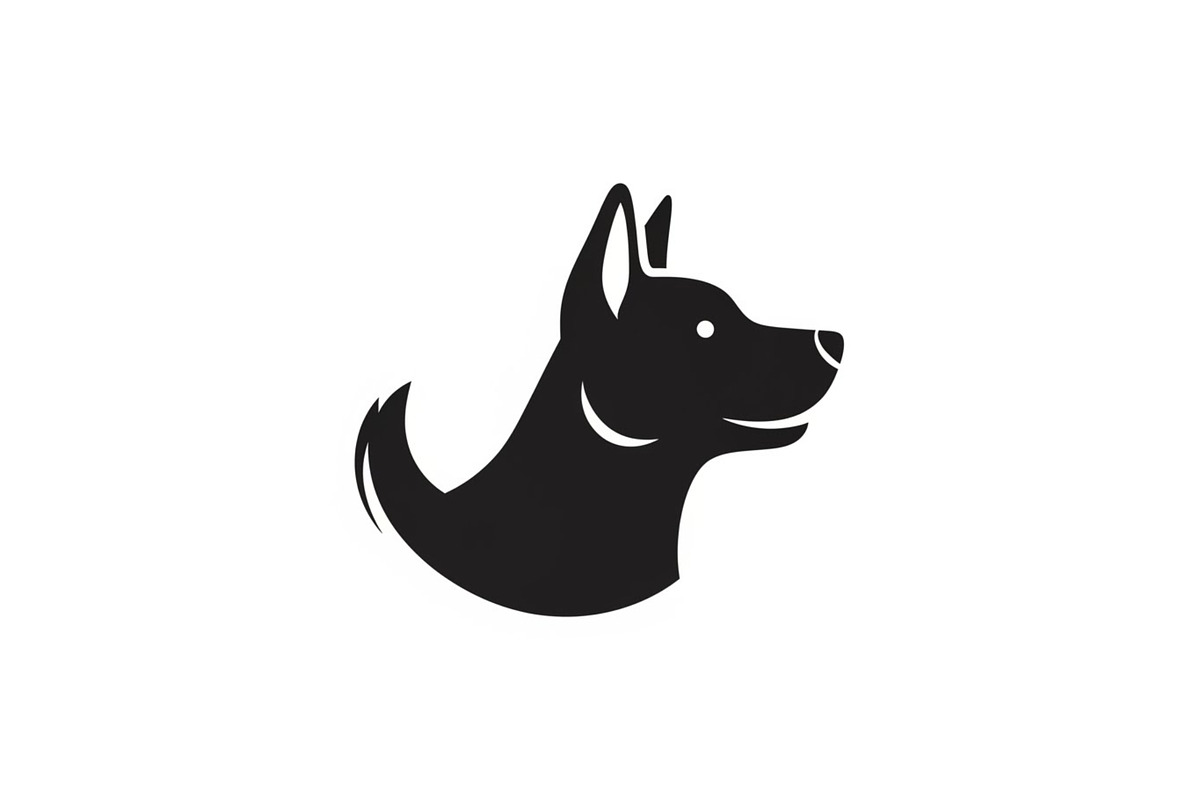 Dog Portrait Silhouette Bundle, an Illustration by jahid234 (Photo 16 of 37)