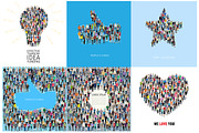 Standing people collection, a Person Illustration by Digithings (Thumbnail 2 of 2)