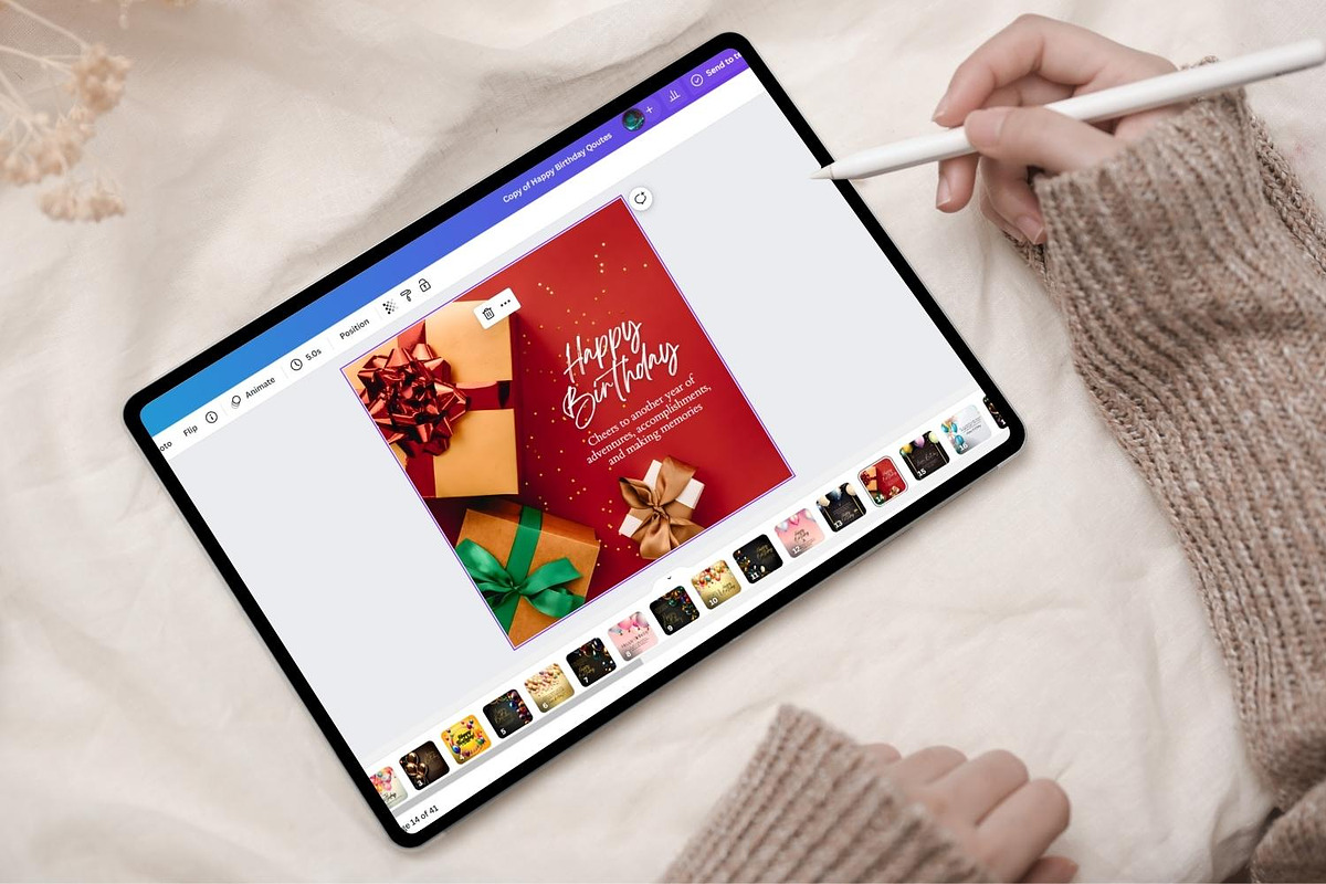 41+ Birthday Cards & Quotes Template, a Social Media Template by AN Productions (Photo 8 of 8)