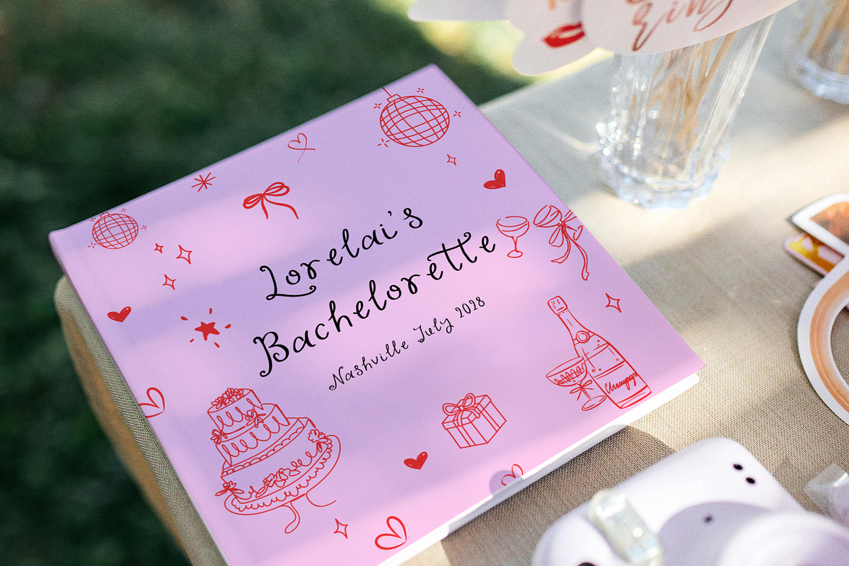 The Strawberry Collective Sweet Font, a Handwritten Font by Kaya Fonts (Photo 22 of 33)