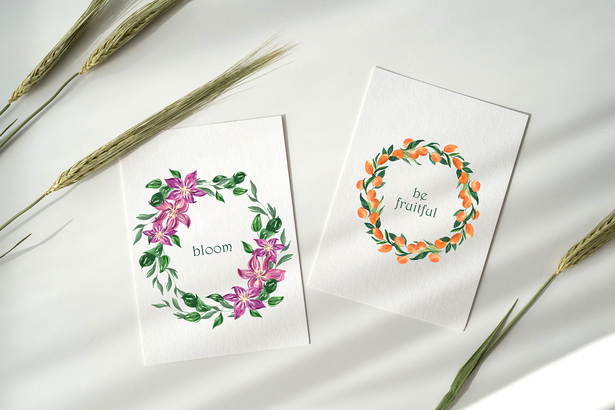 Flourishing Spring Garden Watercolor, a Seasonal Illustration by Catch the Dream Art (Photo 10 of 13)