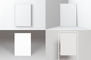 Minimalist Frame Mockup Bundle, a Print Template by HeraclesVisuals (Thumbnail 5 of 10)