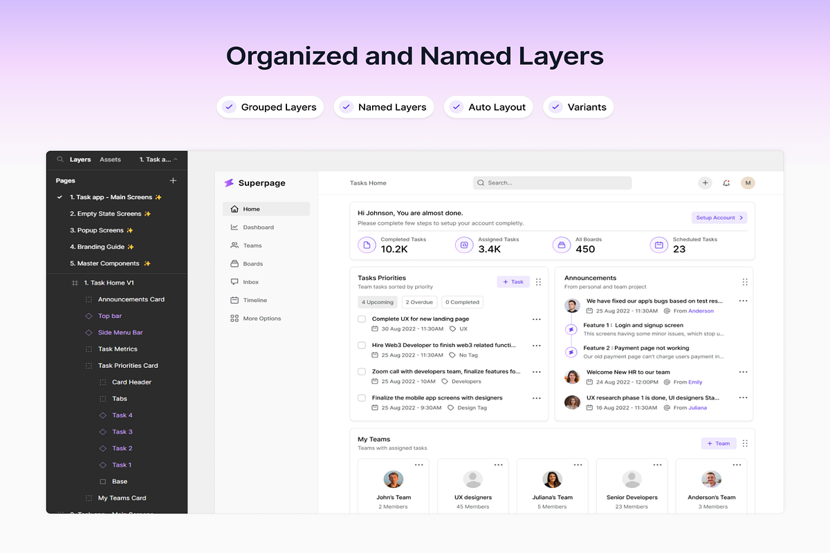 Task and Project Management App preview 3