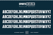 SPORTS HEADLINE (8 FONTS), a Font by Alphabet Agency (Thumbnail 3 of 5)